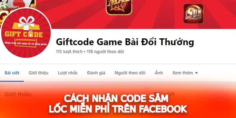 Cách nhận code Sâm Lốc miễn phí trên Facebook